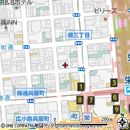 鳥銀本店錦三丁目周辺の地図