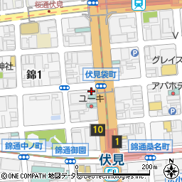 竹中エンジニアリング株式会社　名古屋営業所周辺の地図