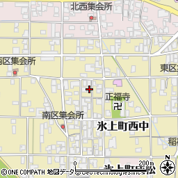 兵庫県丹波市氷上町西中277周辺の地図