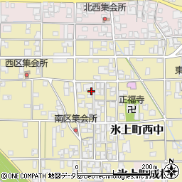 兵庫県丹波市氷上町西中430周辺の地図