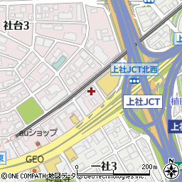 愛知県名古屋市名東区社台3丁目263周辺の地図