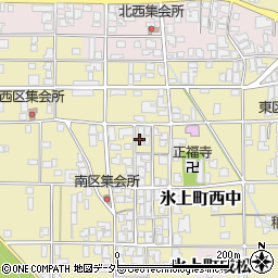 兵庫県丹波市氷上町西中278周辺の地図