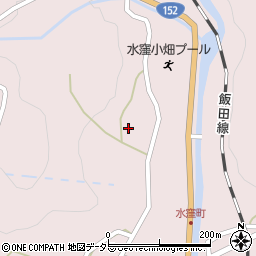 静岡県浜松市天竜区水窪町奥領家3483周辺の地図