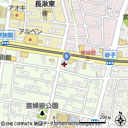 愛知県長久手市喜婦嶽223周辺の地図