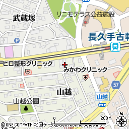 ルノー名古屋東周辺の地図