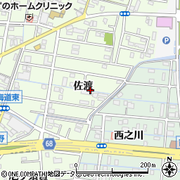 愛知県大治町（海部郡）西條（佐渡）周辺の地図