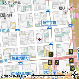 チルラグ 名古屋栄店周辺の地図