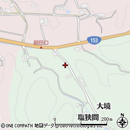 愛知県豊田市細田町大境周辺の地図