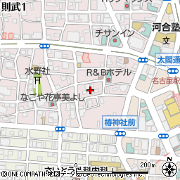 愛知県名古屋市中村区則武2丁目7周辺の地図