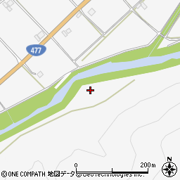 京都府京都市右京区京北鳥居町（向河原）周辺の地図