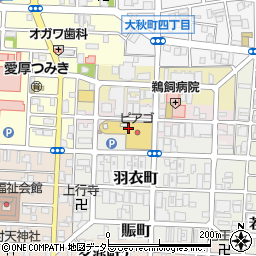 ベルナール中村店周辺の地図