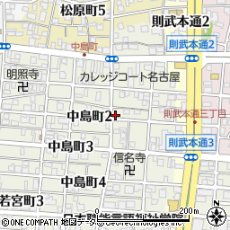 愛知県名古屋市中村区中島町2丁目5周辺の地図