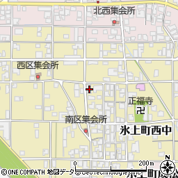 兵庫県丹波市氷上町西中375周辺の地図