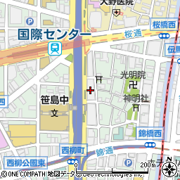 奥だや 名駅店周辺の地図