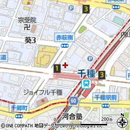 愛知県名古屋市東区葵3丁目15-31周辺の地図