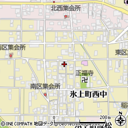 兵庫県丹波市氷上町西中280周辺の地図