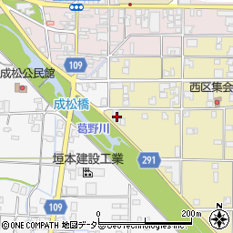 兵庫県丹波市氷上町西中395周辺の地図
