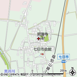 兵庫県丹波市春日町七日市245周辺の地図