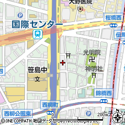 名古屋セラピストオフィス周辺の地図