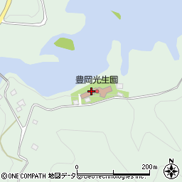 豊岡光生園周辺の地図