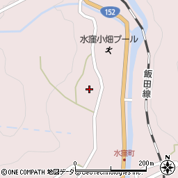 静岡県浜松市天竜区水窪町奥領家3496周辺の地図