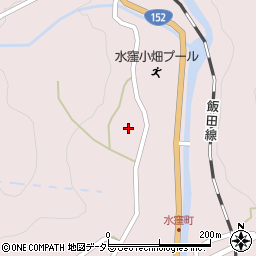 静岡県浜松市天竜区水窪町奥領家3496周辺の地図