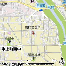 兵庫県丹波市氷上町西中68周辺の地図