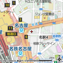 プラダ名古屋店周辺の地図