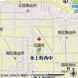 兵庫県丹波市氷上町西中107周辺の地図
