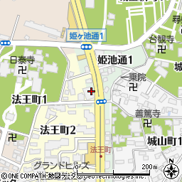 コンドミニアム姫池周辺の地図
