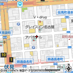 長島町通パーキングメーター５周辺の地図