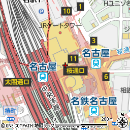 コーチ名古屋ＪＲ高島屋アクセサリー・ストア周辺の地図