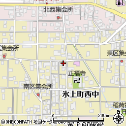 兵庫県丹波市氷上町西中251周辺の地図