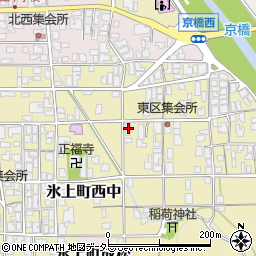 兵庫県丹波市氷上町西中73周辺の地図