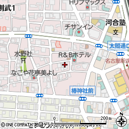 愛知県名古屋市中村区則武2丁目714周辺の地図