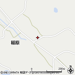 島根県仁多郡奥出雲町稲原261周辺の地図