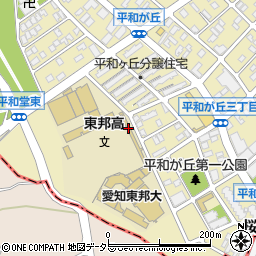 愛知県名古屋市名東区平和が丘3丁目周辺の地図