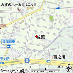 愛知県海部郡大治町西條佐渡20周辺の地図