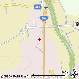京都府京都市右京区京北周山町タツブリ周辺の地図