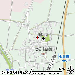 兵庫県丹波市春日町七日市302周辺の地図