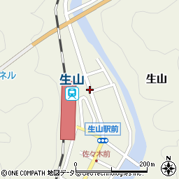 生山駅周辺の地図