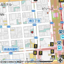 ホームメイトＦＣ栄駅前店周辺の地図