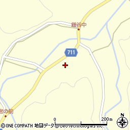 京都府船井郡京丹波町鎌谷中段周辺の地図