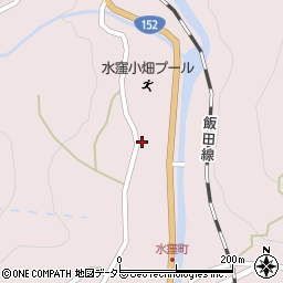静岡県浜松市天竜区水窪町奥領家3413周辺の地図