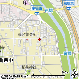 兵庫県丹波市氷上町西中64周辺の地図