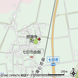 兵庫県丹波市春日町七日市221周辺の地図