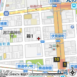 昭和リース株式会社名古屋営業部周辺の地図