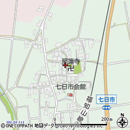 兵庫県丹波市春日町七日市244周辺の地図