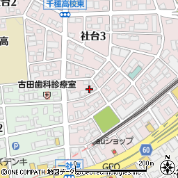 フォンテ名昭周辺の地図