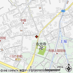 ヤマザキＹショップ富士中島酒店周辺の地図